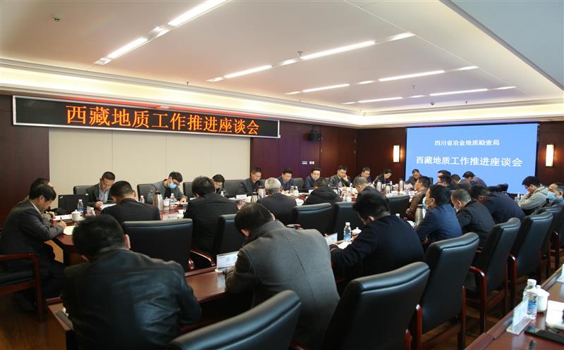 局召开西藏地质工作推进座谈会