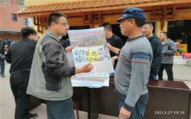 做好技术支撑服务，，，，，，，，助力防灾减灾行动——六0六大队地勘院在凉山州开展防灾减灾宣传活动