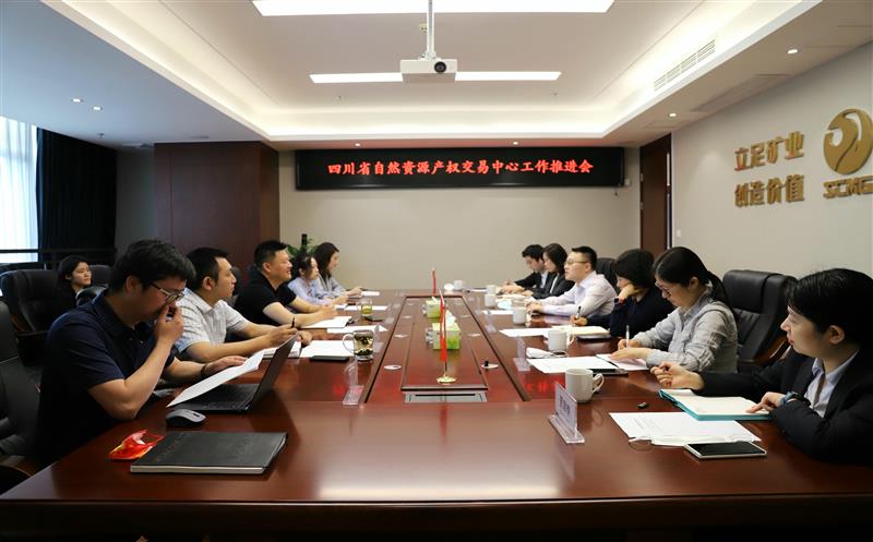 冶勘物流公司牵头召开四川省自然南宫ng28相信品牌力量产权交易中心工作推进会