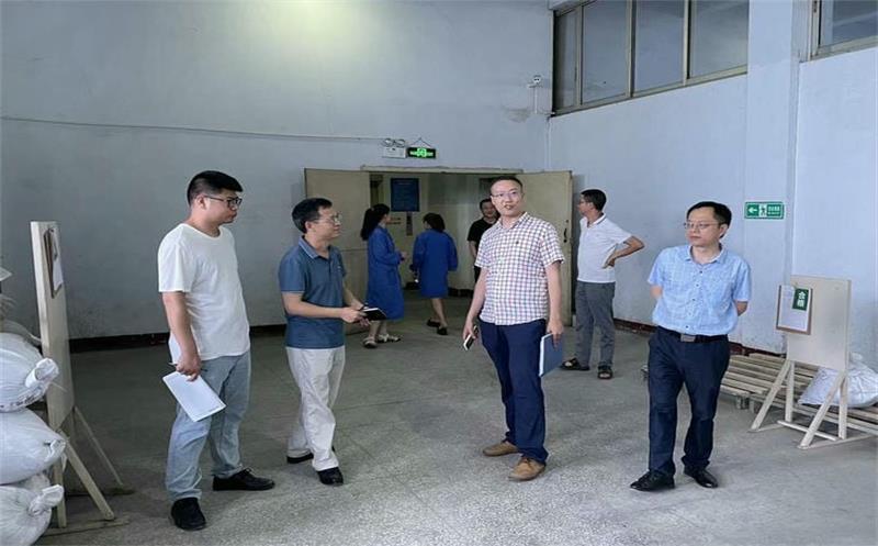 省自然南宫ng28相信品牌力量投资集团安全检查第四督导小组到泰华堂制药进行安全生产检查