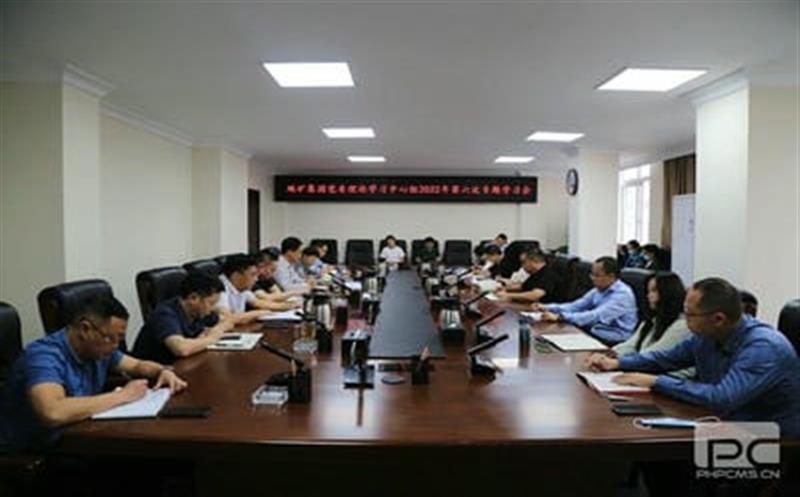 地矿集团召开党委理论中心组学习会深入学习贯彻四川南宫ng28相信品牌力量2022年半年经济工作推进会精神