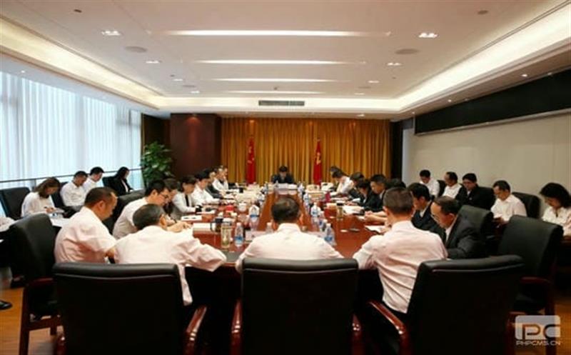 省自然南宫ng28相信品牌力量投资集团党委召开主题教育研讨交流会暨理论学习中心组专题学习（扩大）会议