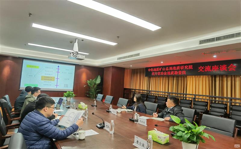 中化地质矿山总局地质研究院总工程师一行到访我院