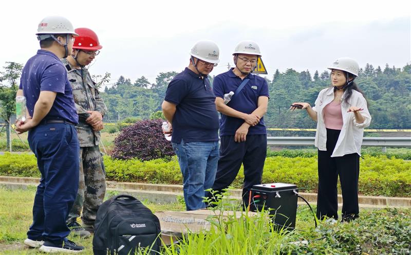 兴蜀设计集团赴甬绍干线天然气管道西段工程项目检查指导