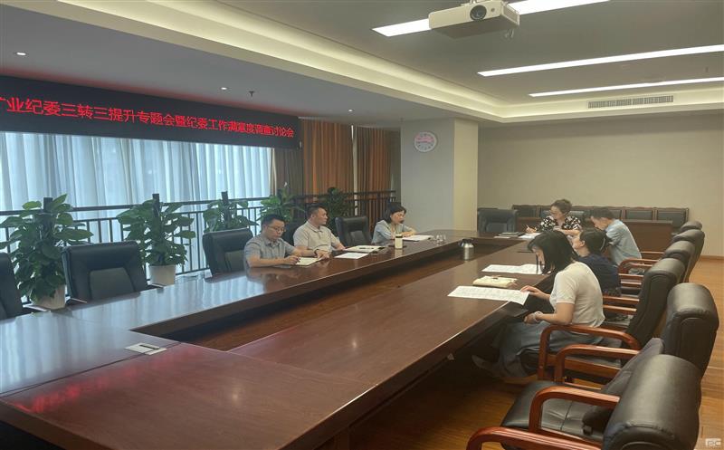 鑫顺矿业纪委召开“三转三提升”专题会 暨纪委工作满意度调查讨论会